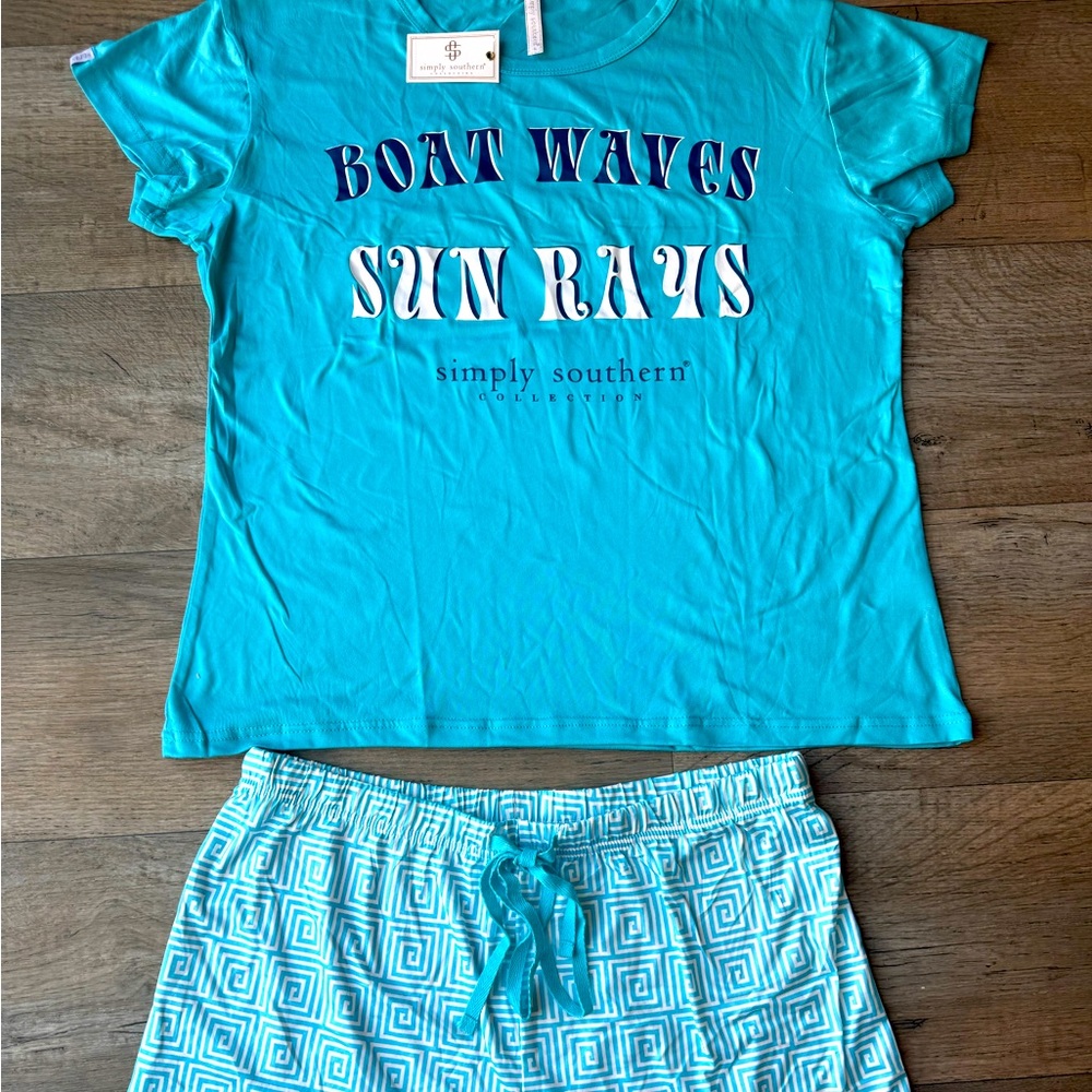 Simply Southern Boat waves sleep set
